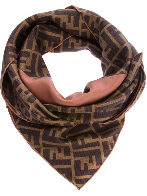 fendi scarf silk|fendi silk scarf women's.